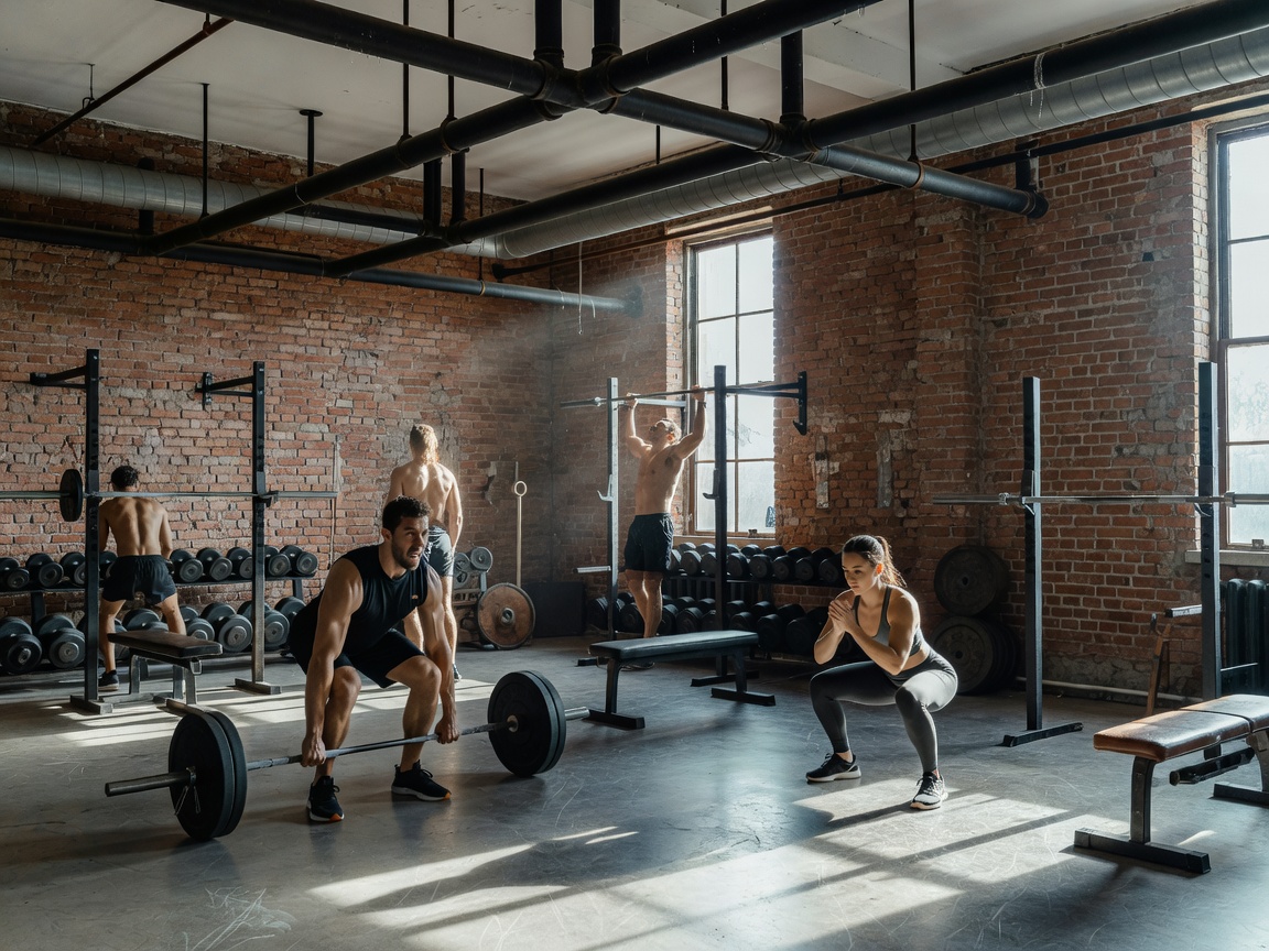 Breathe and Iron Athletic Club indoor wellness area